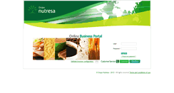 Desktop Screenshot of grupoalimentosenlinea.com